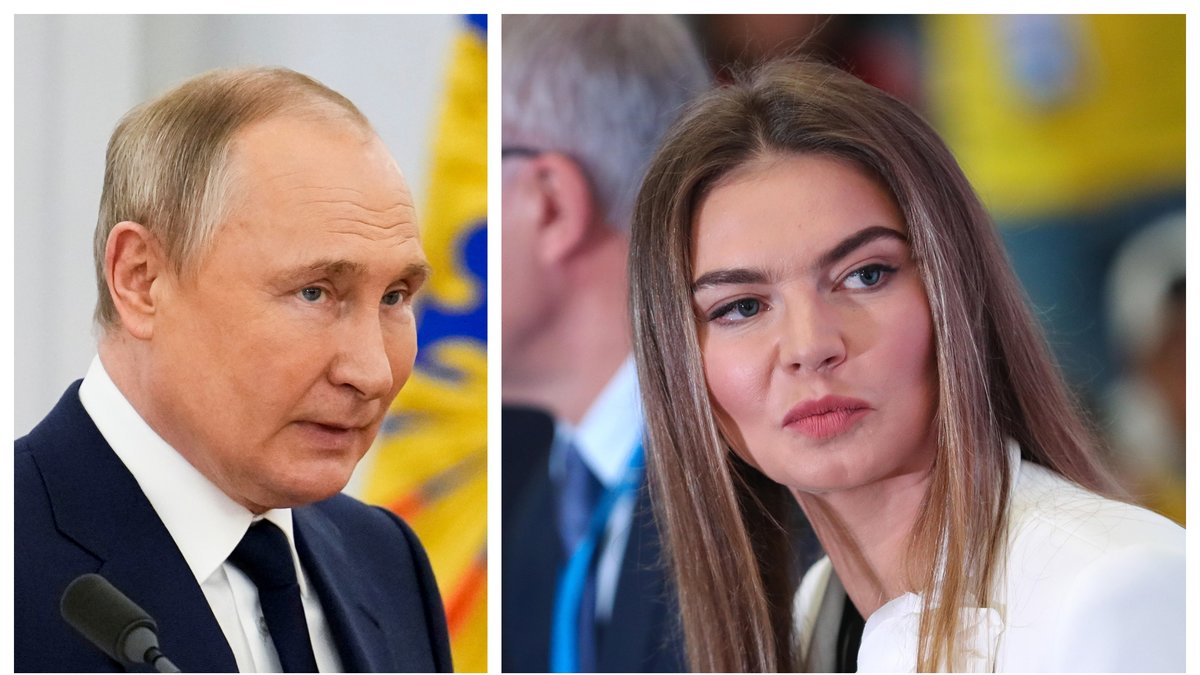 Alina Kabajeva pekas ut som Vladimir Putins flickvän.